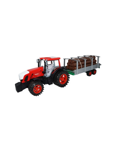 Tractor cu remorca si lemne, 77 cm,ROB-0488-173
