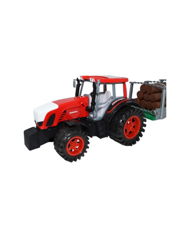 Tractor cu remorca si lemne, 77 cm,ROB-0488-173