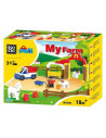 Blocki mubi, Ferma+cai, 31 piese,ROB-MU2003