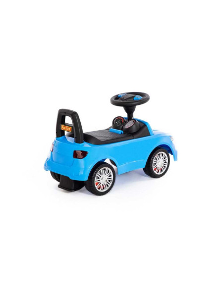 Masinuta - Supercar, albastra, fara pedale, 66x28.5x30 cm