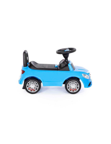 Masinuta - Supercar, albastra, fara pedale, 66x28.5x30 cm
