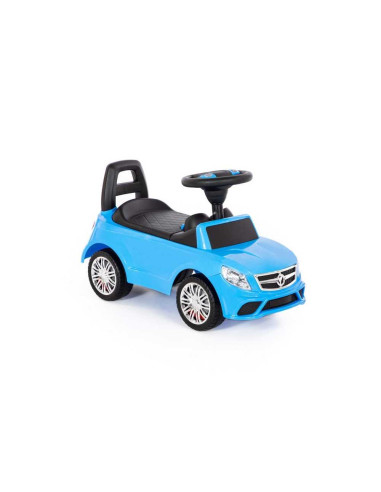 Masinuta - Supercar, albastra, fara pedale, 66x28.5x30 cm