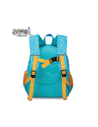 Ghiozdan gradinita CAR WASH, 31 cm - S-COOL,SC1363