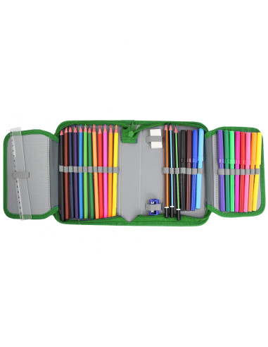 Penar echipat, 1 fermoar, 2 extensii, 32 piese, POWER -