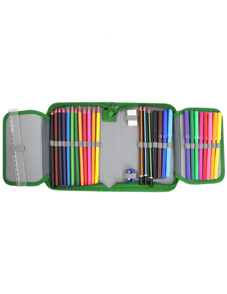 Penar echipat, 1 fermoar, 2 extensii, 32 piese, POWER -