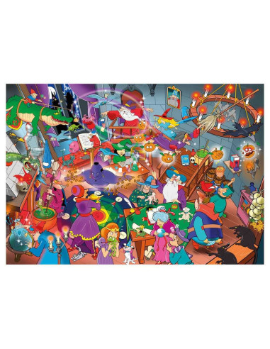 Puzzle Cauta si Gaseste - La scoala de magie si vrajitorie