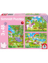 Puzzle Schmidt, Printese in curtea regala, 3x48