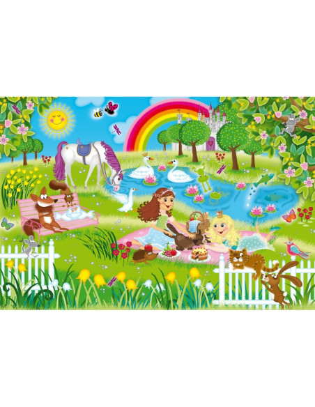 Puzzle Schmidt, Printese in curtea regala, 3x48