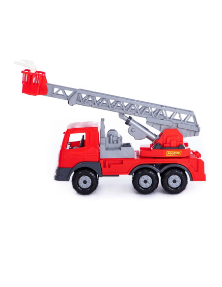 Camion pompieri + elevator - Supertruck, 45x16.5x26 cm