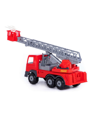 Camion pompieri + elevator - Supertruck, 45x16.5x26 cm