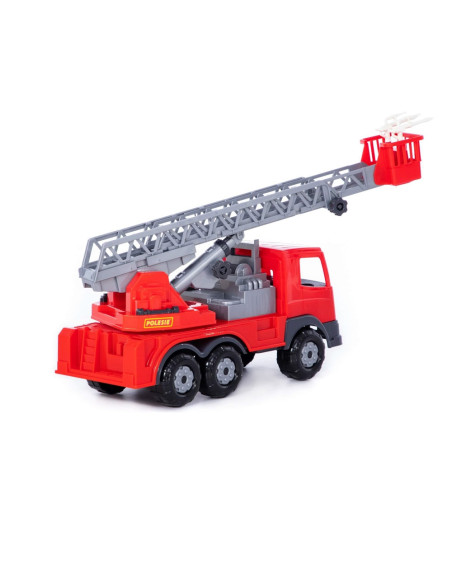 Camion pompieri + elevator - Supertruck, 45x16.5x26 cm