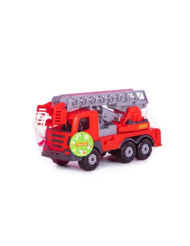 Camion pompieri + elevator - Supertruck, 45x16.5x26 cm