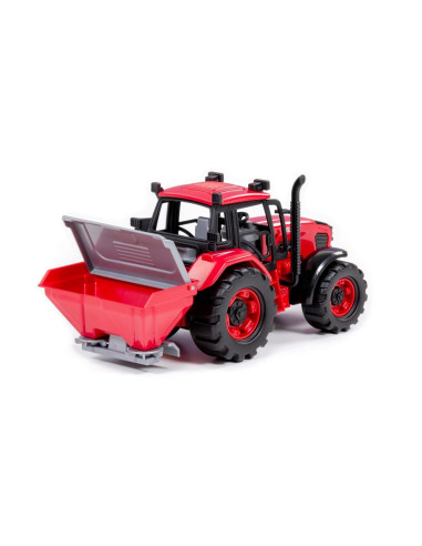Tractor cu distribuitor, 25.5x12x15 cm, Polesie,ROB-91314