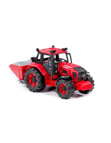 Tractor cu distribuitor, 25.5x12x15 cm, Polesie,ROB-91314