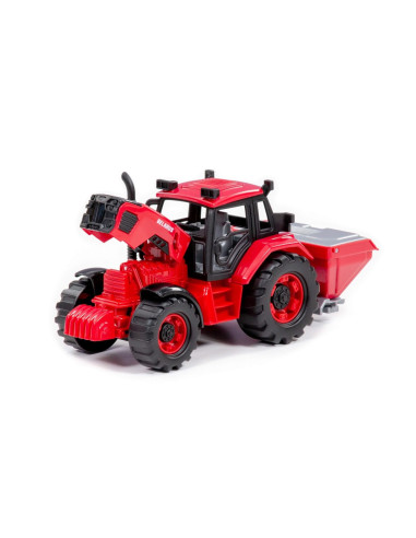 Tractor cu distribuitor, 25.5x12x15 cm, Polesie,ROB-91314