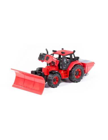 Tractor cu plug deszapezire, 31x15x14,5 cm, Polesie,ROB-91888