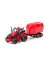 Tractor cu remorca animale, 40x11.5x17 cm, Polesie,ROB-91499