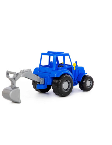 Tractor-excavator - Altay, 28.5x17x22 cm, Polesie,ROB-84866