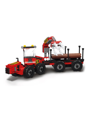 Blocki My Farm, Camion forestier, 241 piese,ROB-KB0353