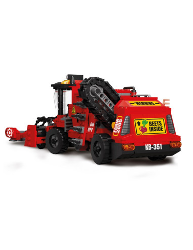 Blocki My Farm, Combina de recoltat sfecla, 456 piese,ROB-KB0351