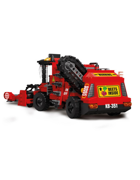 Blocki My Farm, Combina de recoltat sfecla, 456 piese,ROB-KB0351