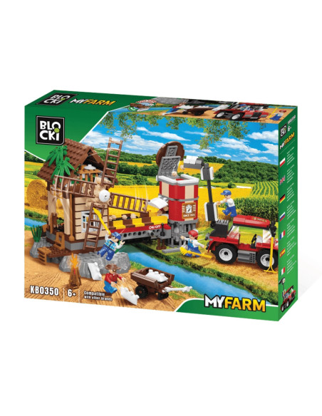 Blocki My Farm, Moara de vant, 525 piese,ROB-KB0350