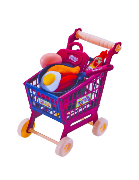 Carucior cumparaturi + accesorii,ROB-7715-1