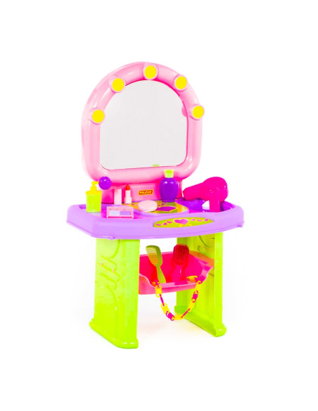 Masuta machiaj cu accesorii, Polesie,ROB-58799