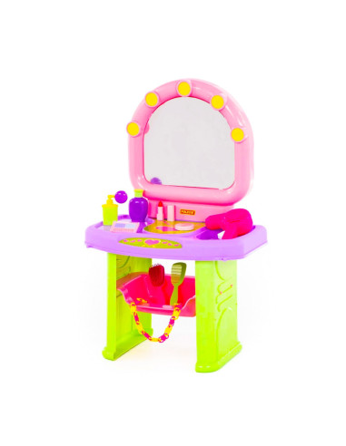 Masuta machiaj cu accesorii, Polesie,ROB-58799