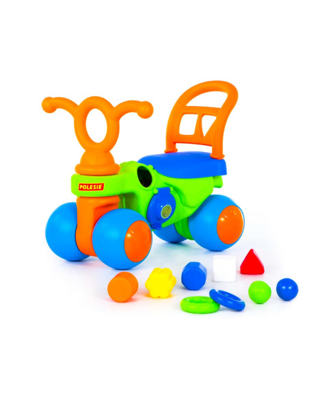 Bicicleta fara pedale, Crocodil, 49.5x35x42.5 cm