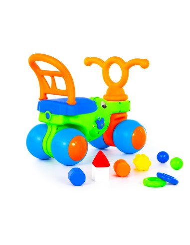 Bicicleta fara pedale, Crocodil, 49.5x35x42.5 cm