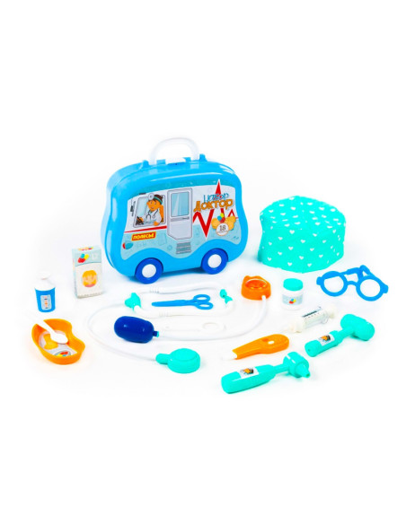 Set doctor in gentuta, 26.6x9.8x21.7 cm, Polesie,ROB-94223