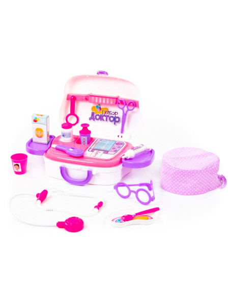 Set doctor in gentuta, 26.6x9.8x21.7 cm, Polesie,ROB-94230