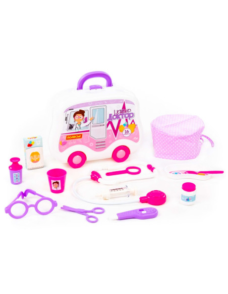 Set doctor in gentuta, 26.6x9.8x21.7 cm, Polesie,ROB-94230