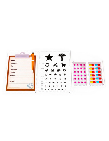 Set doctor in gentuta, 26.6x9.8x21.7 cm, Polesie,ROB-94230