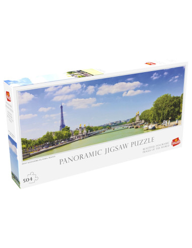 Puzzle panoramic, 504 piese - Paris,ROB-GLT9257