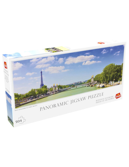 Puzzle panoramic, 504 piese - Paris,ROB-GLT9257