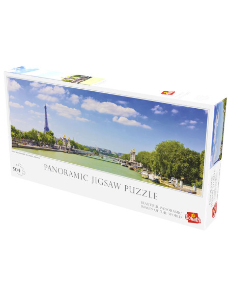 Puzzle panoramic, 504 piese - Paris,ROB-GLT9257