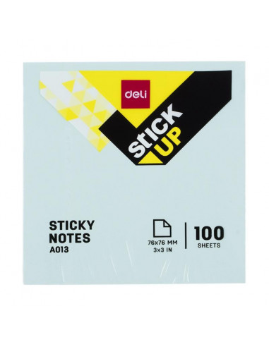 NOTES ADEZIV 76*51MM DIV. CULORI PASTEL DELI,DLEA01203