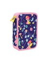 Penar echipat cu 2 fermoare 1264FR MILAN, Lilac