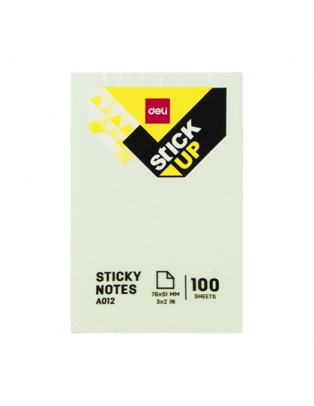 NOTES ADEZIV 76*51MM DIV. CULORI PASTEL DELI,DLEA01203