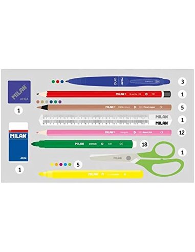 Penar 3 fermoare 1364kf echipat MILAN