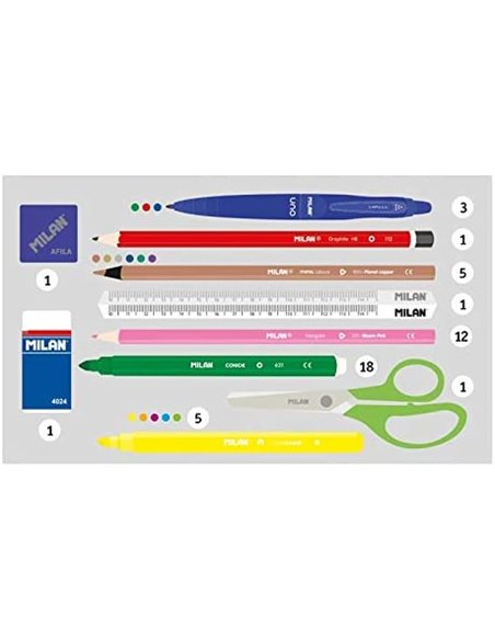 Penar 3 fermoare 1364kf echipat MILAN