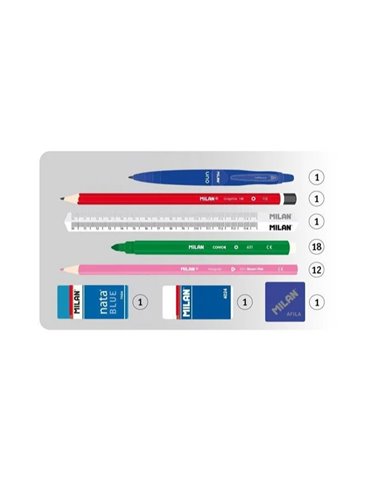 Penar 2 fermoare 1264cpt echipat MILAN