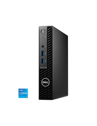 Mini PC Dell OptiPlex 3000 MFF cu procesor Intel® Core™ i5-12500T, Negru