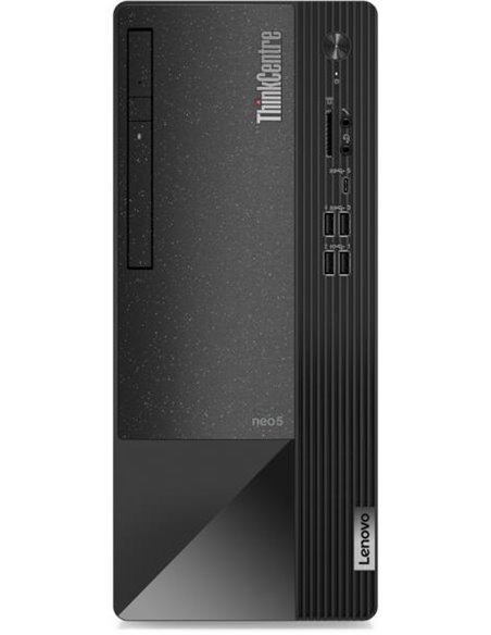 Sistem Desktop PC Lenovo ThinkCentre neo 50t, cu procesor Intel® Core™ i7-12700, Negru