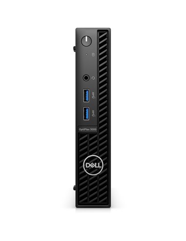 Desktop PC DELL OptiPlex 3000 MFF, Procesor Intel® Core™ i3-12100T 2.3GHz Alder Lake, Negru