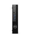 Desktop PC DELL OptiPlex 3000 MFF, Procesor Intel® Core™ i3-12100T 2.3GHz Alder Lake, Negru