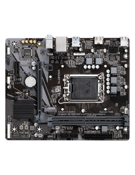Placa de baza Gigabyte H610M S2H D4 LGA 1700, 2x DDR4, 1x HDMI Placa de baza Gigabyte H610M S2H D4 LGA 1700, 2x DDR4, 1x HDMI