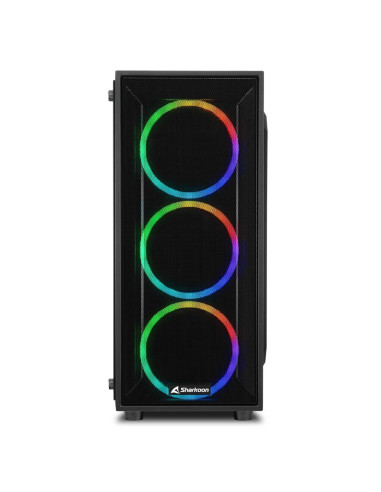 CARCASA SHARKOON TG4M,SHARKOON TG4M RGB